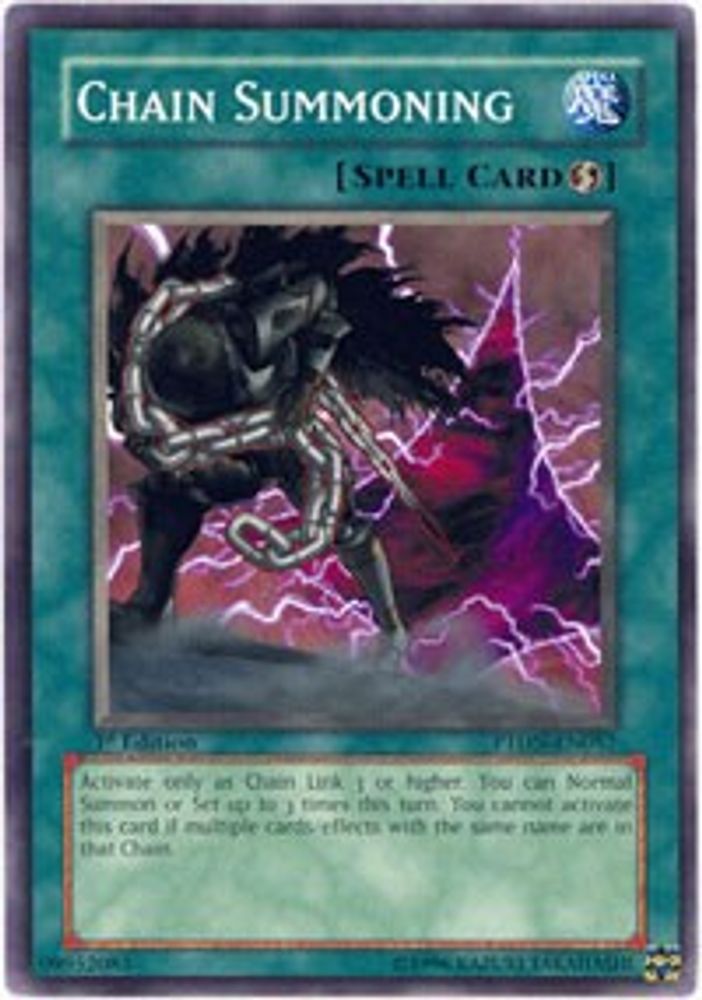 Chain Summoning, 1st-edition, front