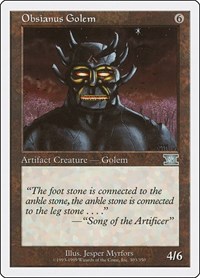 Obsianus Golem, Classic Sixth Edition