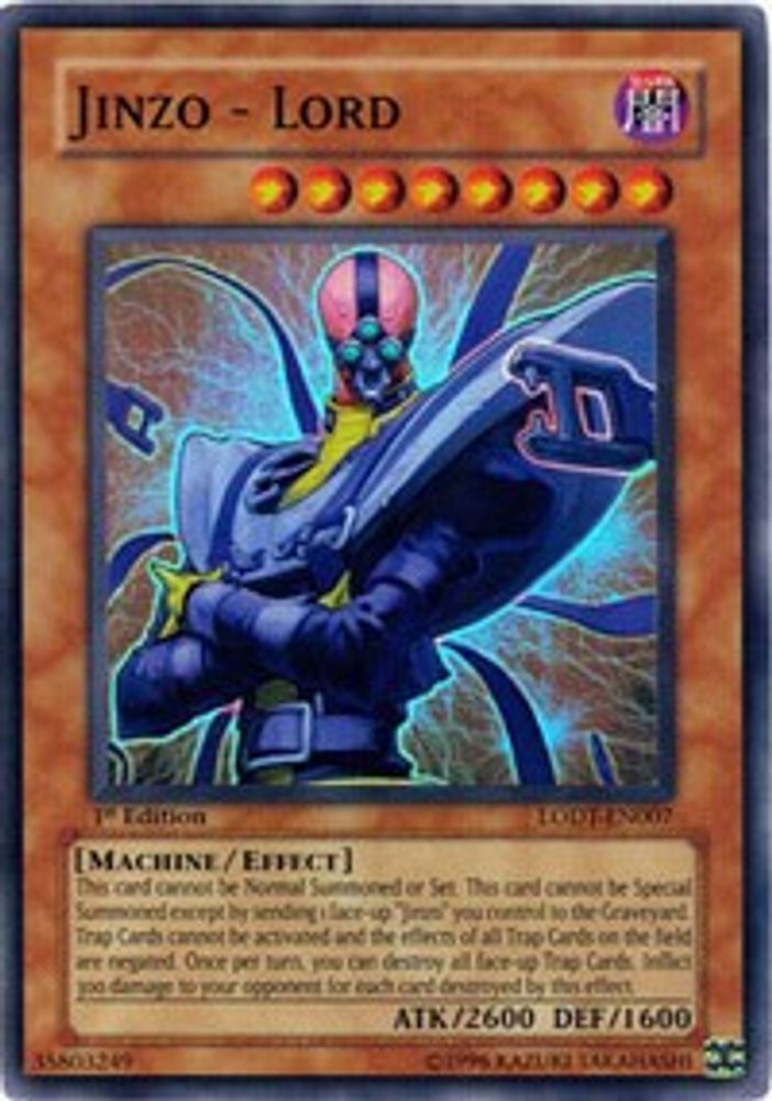 Jinzo - Lord, 1st-edition, front