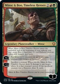 Minsc & Boo, Timeless Heroes, Commander Legends: Battle for Baldur's Gate