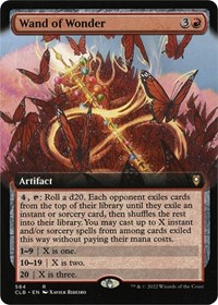 Wand of Wonder (Extended Art), Commander Legends: Battle for Baldur's Gate