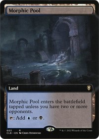Morphic Pool (Extended Art), Commander Legends: Battle for Baldur's Gate