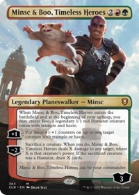 Minsc & Boo, Timeless Heroes (Borderless), Commander Legends: Battle for Baldur's Gate