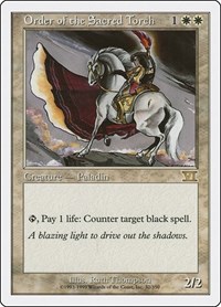 Order of the Sacred Torch, Classic Sixth Edition