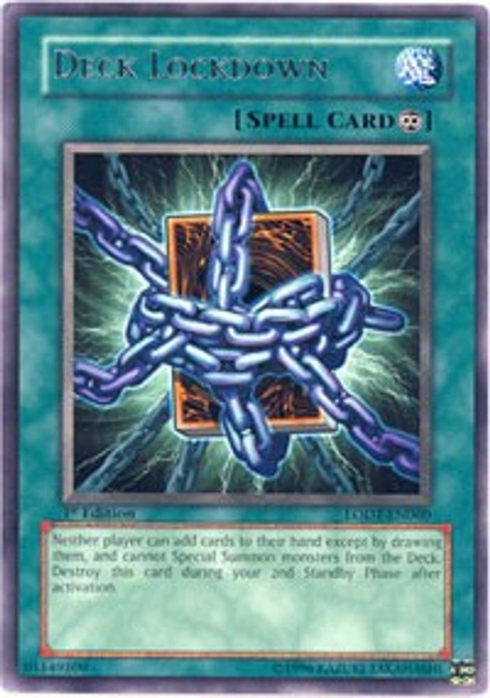 Deck Lockdown, 1st-edition, front