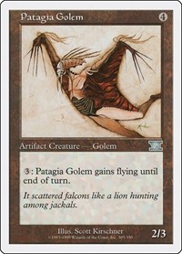 Patagia Golem, Classic Sixth Edition