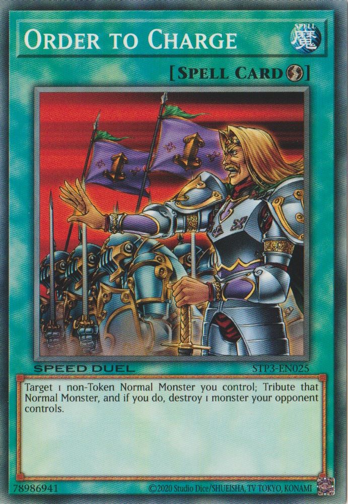 Order to Charge, Unlimited, front