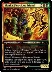 Blanka, Ferocious Friend, Secret Lair Drop Series