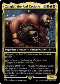 Zangief, the Red Cyclone, Secret Lair Drop Series