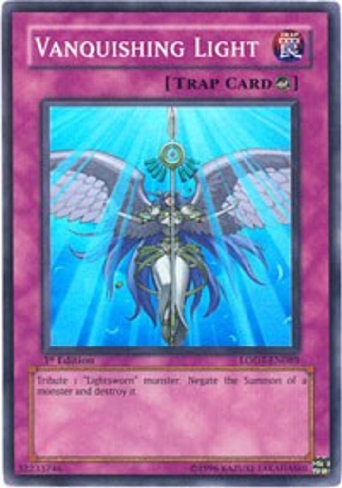 Vanquishing Light, 1st-edition, front