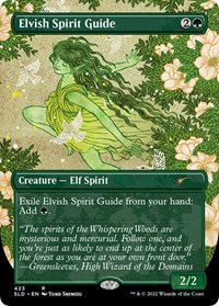 Elvish Spirit Guide (Borderless), Secret Lair Drop Series