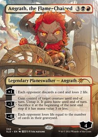 Angrath, the Flame-Chained (Borderless), Secret Lair Drop Series