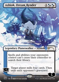 Ashiok, Dream Render (Borderless), Secret Lair Drop Series
