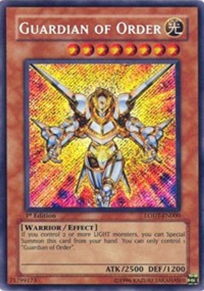Guardian of Order, 1st-edition, front