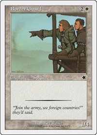 Border Guard, Starter 1999