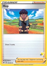 Hop - 165/202 (#33 Pikachu Stamped)