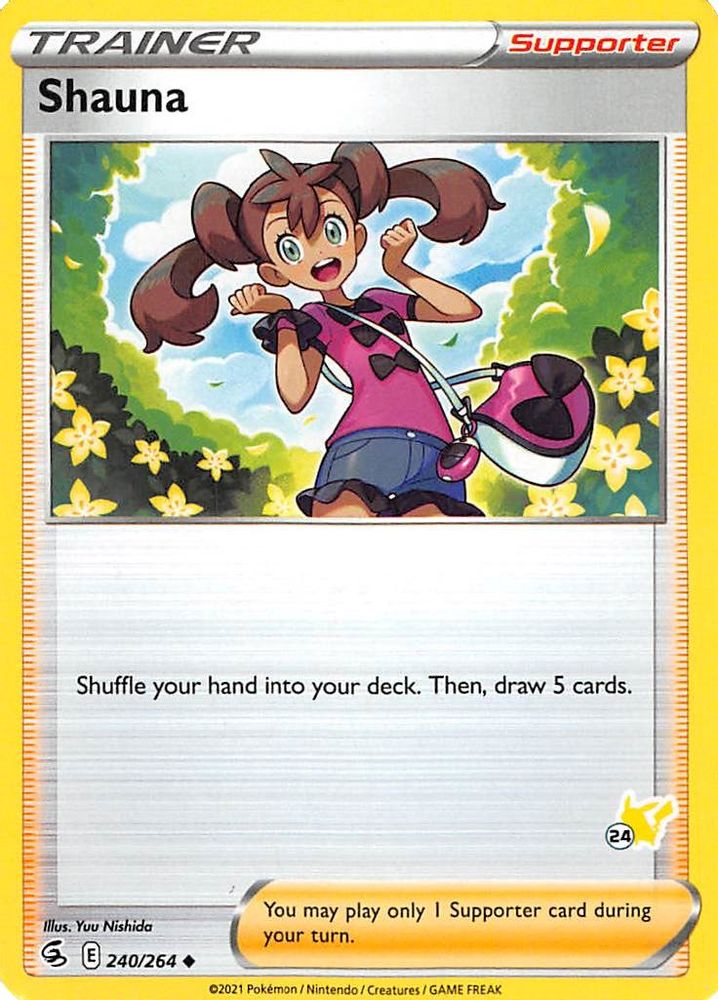 Shauna - 240/264 (#24 Pikachu Stamped)