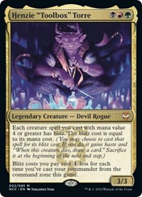 Henzie "Toolbox" Torre, Commander: Streets of New Capenna