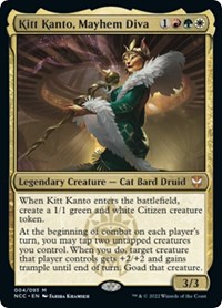 Kitt Kanto, Mayhem Diva, Commander: Streets of New Capenna