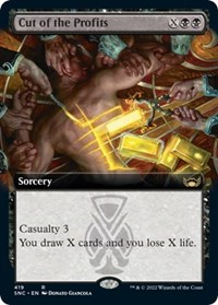 Cut of the Profits (Extended Art), Streets of New Capenna
