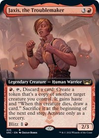 Jaxis, the Troublemaker (Extended Art), Streets of New Capenna