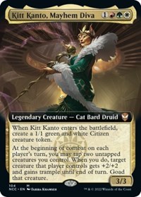 Kitt Kanto, Mayhem Diva (Extended Art), Commander: Streets of New Capenna