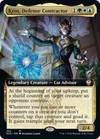 Kros, Defense Contractor (Extended Art), Commander: Streets of New Capenna