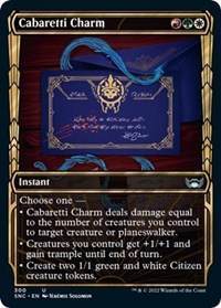 Cabaretti Charm (Showcase), Streets of New Capenna