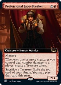 Professional Face-Breaker (Extended Art), Streets of New Capenna