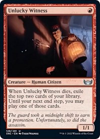 Unlucky Witness, Streets of New Capenna