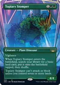Topiary Stomper (Borderless), Streets of New Capenna