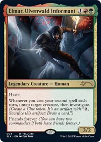 Elmar, Ulvenwald Informant, SLX Cards