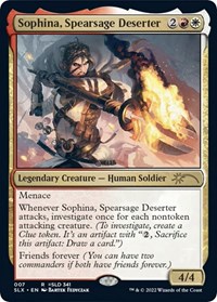 Sophina, Spearsage Deserter, SLX Cards