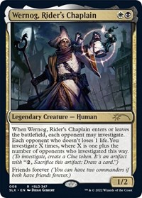 Wernog, Rider's Chaplain, SLX Cards