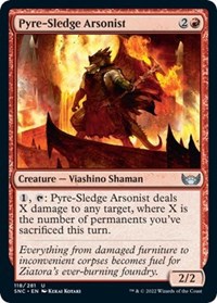 Pyre-Sledge Arsonist, Streets of New Capenna