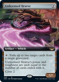 Unlicensed Hearse (Extended Art), Streets of New Capenna