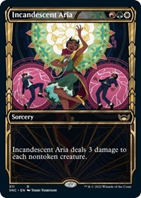 Incandescent Aria (Showcase), Streets of New Capenna