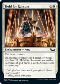 Hold for Ransom, Streets of New Capenna