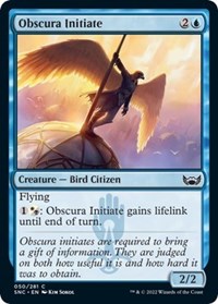 Obscura Initiate, Streets of New Capenna