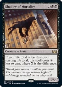 Shadow of Mortality, Streets of New Capenna