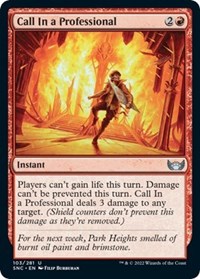 Call In a Professional, Streets of New Capenna