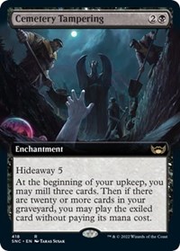Cemetery Tampering (Extended Art), Streets of New Capenna