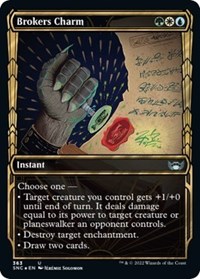 Brokers Charm (Gilded Foil), Streets of New Capenna