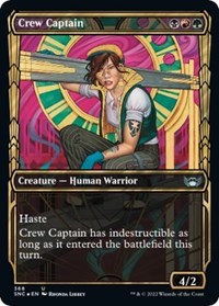 Crew Captain (Gilded Foil), Streets of New Capenna