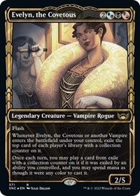 Evelyn, the Covetous (Gilded Foil), Streets of New Capenna