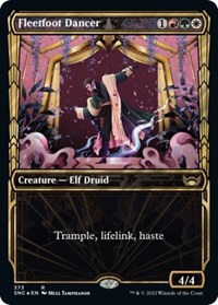 Fleetfoot Dancer (Gilded Foil), Streets of New Capenna
