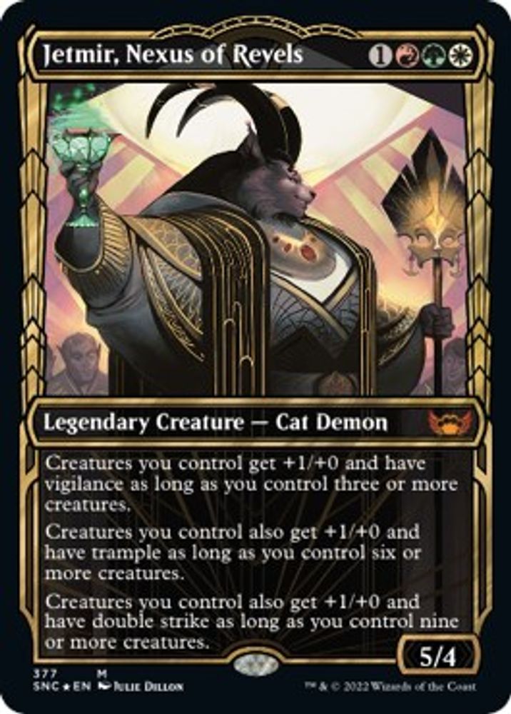 Jetmir Nexus of Revels Gilded Foil