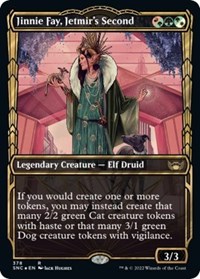 Jinnie Fay, Jetmir's Second (Gilded Foil), Streets of New Capenna