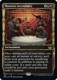 Maestros Ascendancy (Gilded Foil), Streets of New Capenna