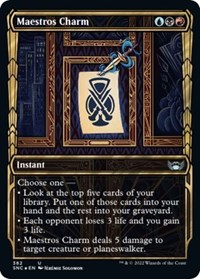 Maestros Charm (Gilded Foil), Streets of New Capenna